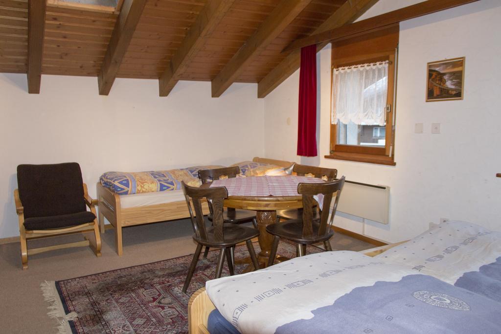 Apartment Etzel Saas Fee Chambre photo